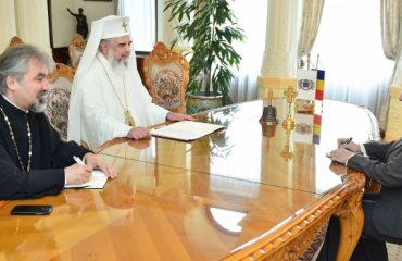 Ambasadorul Israelului la Bucureşti în vizită de prezentare la Patriarhia Română