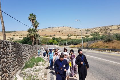 Un nou grup de pelerini în Israel!